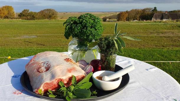 Steg med grøntsager