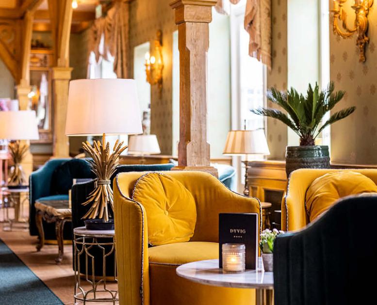 Dyvig Badehotels te salon på Nordals