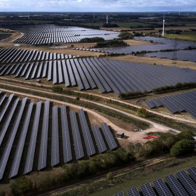 340 hektar stor solcelle park ved Kassø Aabenraa