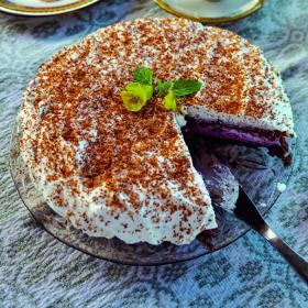 En rugbrødslagkage fra det Sønderjyske Kaffebord